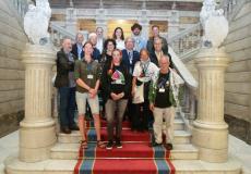 سفير فلسطين باسبانيا يلتقي طاقم سفن كسر الحصار على غزة