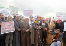 رابطة علماء فلسطين تنظم مسيرة علمائية