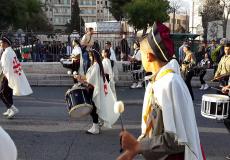 مسيرة الشعانين بالقدس - إرشيفية -