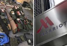 مجموعة الاسلحة التي قبض عليها