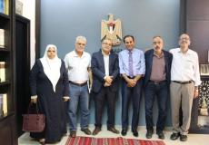 الوزير ابو سيف يلتقي جمعية المؤرخين الفلسطينيين