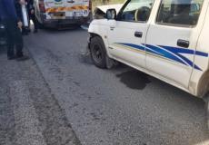 من مكان الحادث اليوم