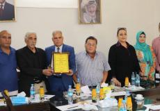 محافظ غزة يلتقي رئيس وأعضاء مجلس أمناء جامعة الازهر
