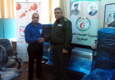 المشروبات الوطنية تقدّم مجموعة من الأثاث للخدمات الطبية العسكرية