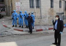 الشرطة الفلسطينية بطولكرم تؤمن مكان الحجر الصحي للمصاب الثاني بكوورنا