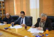 الإغاثة الزراعية توقّع اتفاقية تعاون مع مدرسة بيت حانون الزراعية