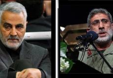 إسماعيل قآني قائد فيلق الفدس خلفا للجنرال قاسم سليماني