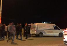 حادث طرق بين سيارة شرطة وأخرى خاصة في كفر قرع بالداخل