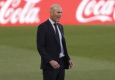 زين الدين زيدان المدير الفني لفريق ريال مدريد 