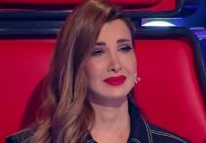 الفنانة نانسي عجرم في برنامج ذا فويس كيدز