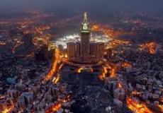 اندلاع حريق ضخم في مكة المكرمة