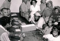 عائلات من يهود المون لحظة وصولهم اسرائيل - إرشيفية- 