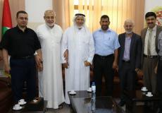 نواب محافظة غزة يناقشون قضايا هامة مع وكيل وزارة التربية والتعليم