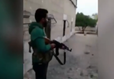مقتل شابة سورية أمام الكاميرا في مدينة جرابلس السورية