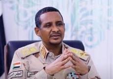  نائب رئيس مجلس السيادة الانتقالي السوداني محمد حمدان دقلو "حميدتي"