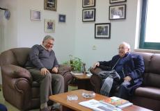 رئيس جامعة القدس يستقبل المهندس محمد نسيبة