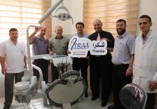 افتتاح عيادة الاسراء لطب الفم والأسنان في جباليا