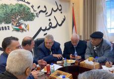 غنيم يفتتح مشاريع مائية في سلفيت