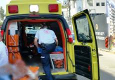 إصابة خطيرة لسيدة اثر حادث في تل أبيب