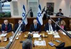 جانب من اجتماع الحكومة الإسرائيلية - أرشيفية