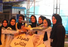 فتيات نادي الأقصى يتوجن بلقب كأس فلسطين للسوفتبول بغزة
