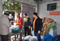 العمل الزراعي يوزع 1175 طرد غذائي