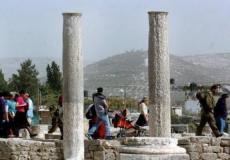 اقتحام الموقع الأثري في سبسطية - أرشيفية