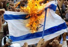 حرق علم إسرائيل