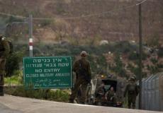 جنود من الجيش الإسرائيلي على الحدود مع لبنان