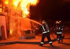 حريق في سوق تبريز