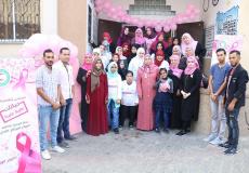 مركز صحة المرأة جباليا يبدا فعاليات "أكتوبر الوردي"