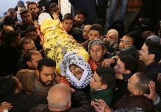 غزة تشييع جثامين 4 شهداء