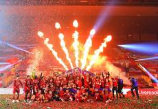 ليفربول يحتفل بلقب الدوري الإنجليزي الممتاز بعد 30 عام