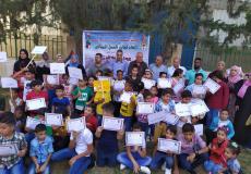 "لجان العمل النسائيط يختتم المخيم الصيفي "عودتنا بوحدتنا" في الوسطى