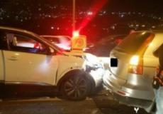 5إصابات إثر حادث طرق وقع على مفترق عرعرة