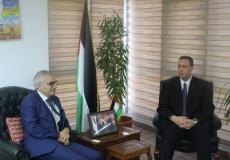  سفير دولة فلسطين بالقاهرة ومندوبها الدائم لدى جامعة الدول العربية السفير دياب اللوح