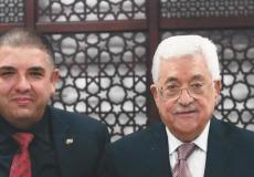 الرئيس عباس وموفق ضراغمة