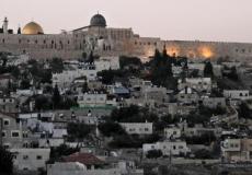 بلدة سلوان جنوب المسجد الأقصى