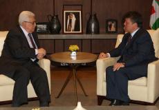 الرئيس  محمود عباس يجتمع مع ملك الأردن عبد الله الثاني - أرشيفية