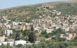 قرية كوبر الفلسطينية يعتبرها الاحتلال مدرسة منفذي العمليات في الضفة الغربية -ارشيف-