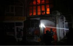 اندلاع حريق في أحد الأسواق الإيرانية