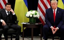ترامب والرئيس الأوكراني