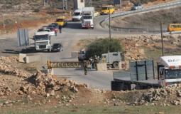 االاحتلال يغلق مدخل قرية النبي صالح