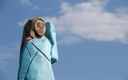تمثال ميلانا ترامب
