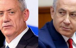 بنيامين نتنياهو وبيني غانتس
