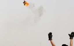 بالونات حارقة في سماء غزة