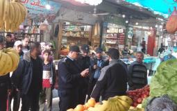 الشرطة الفلسطينية في الأسواق  - توضيحية -