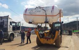 غاز الامونيا يتسرب من حاويات تصل ميناء حيفا