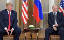 القمة التاريخية بين الرئيس الروسي فلاديمير بوتين والأميركي دونالد ترامب