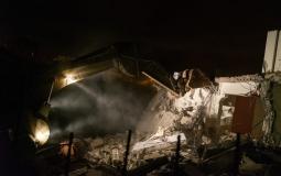 هدم منزل الأسير عاصم البرغوثي